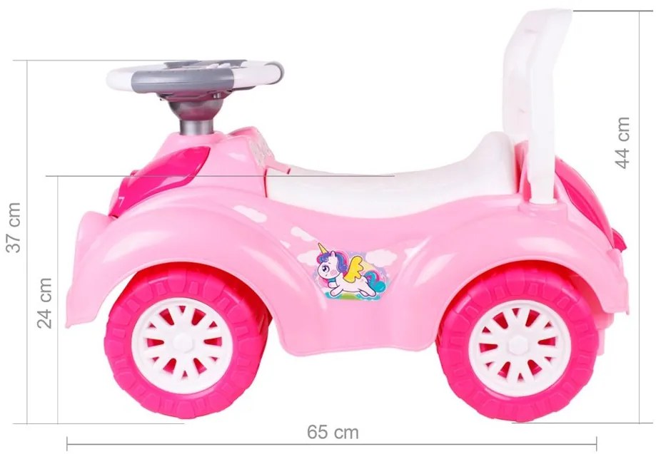 LEAN TOYS Detské odrážadlo 6658 - ružové