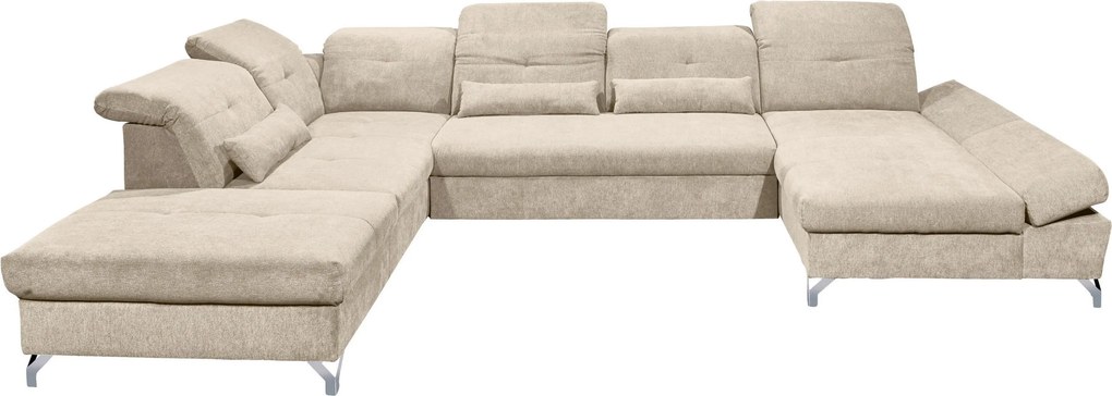 XXXLutz SEDACIA SÚPRAVA, textil, piesková MID.YOU - Sedačky - 002220028614