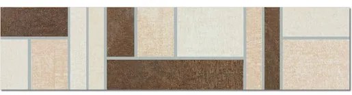 Dekor Multi Tahiti béžovohnedá 8x33 cm mat DDPL4510.1, 1 ks