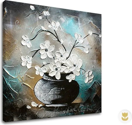 Autorská reprodukcia na plátne KVETY