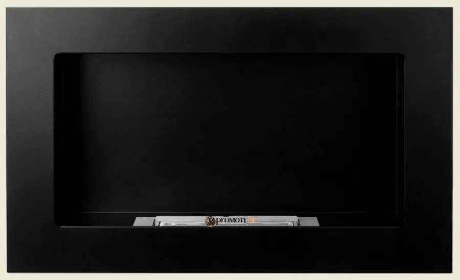 Závesný biokrb na stenu EOS ČIERNY MATNÝ 65x40x12