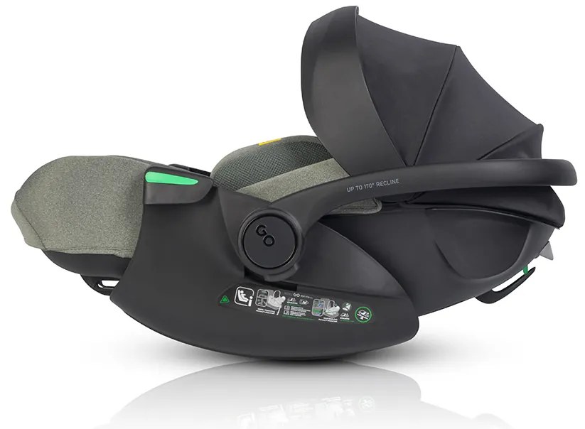 Súprava autosedačky EasyGo Buz Xtd Pro a Buz Pro Body 2 v 1 Greener