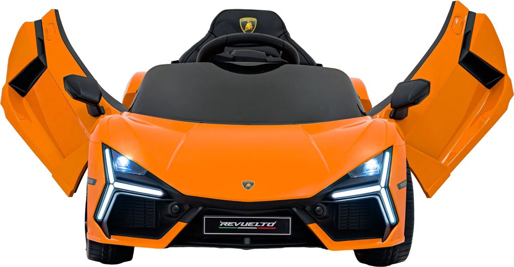 Ramiz Lamborghini Revuelto vozidlo Oranžová