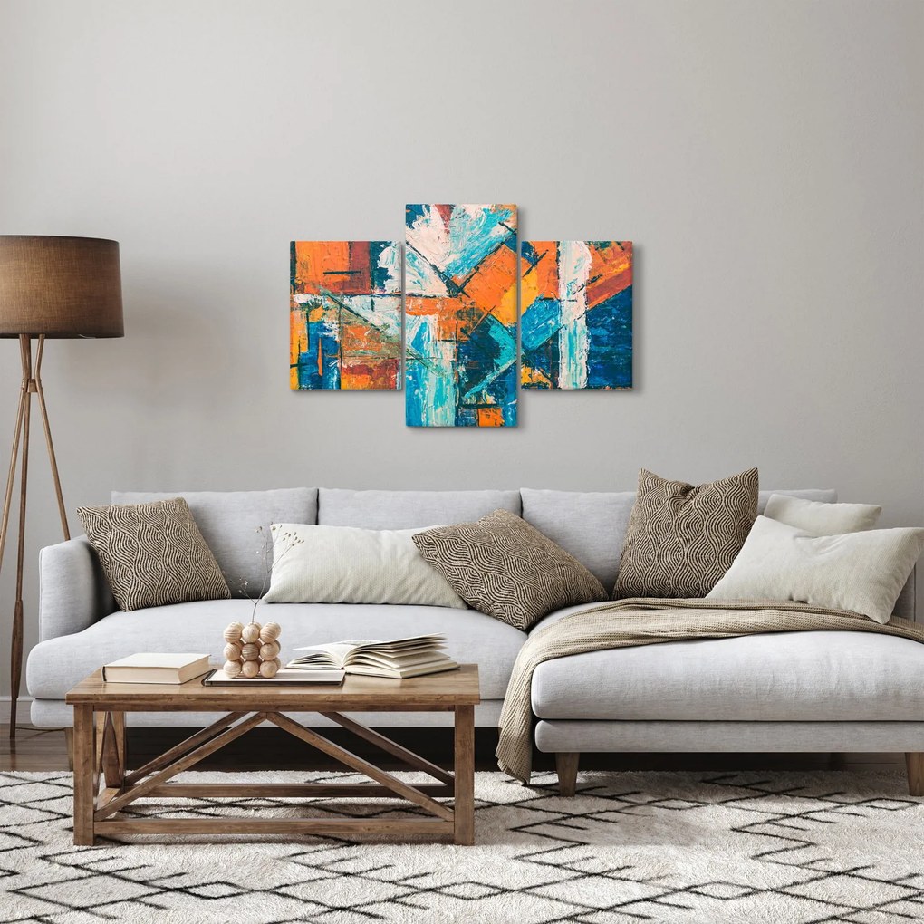 Obraz - Abstrakcia (90x60 cm)