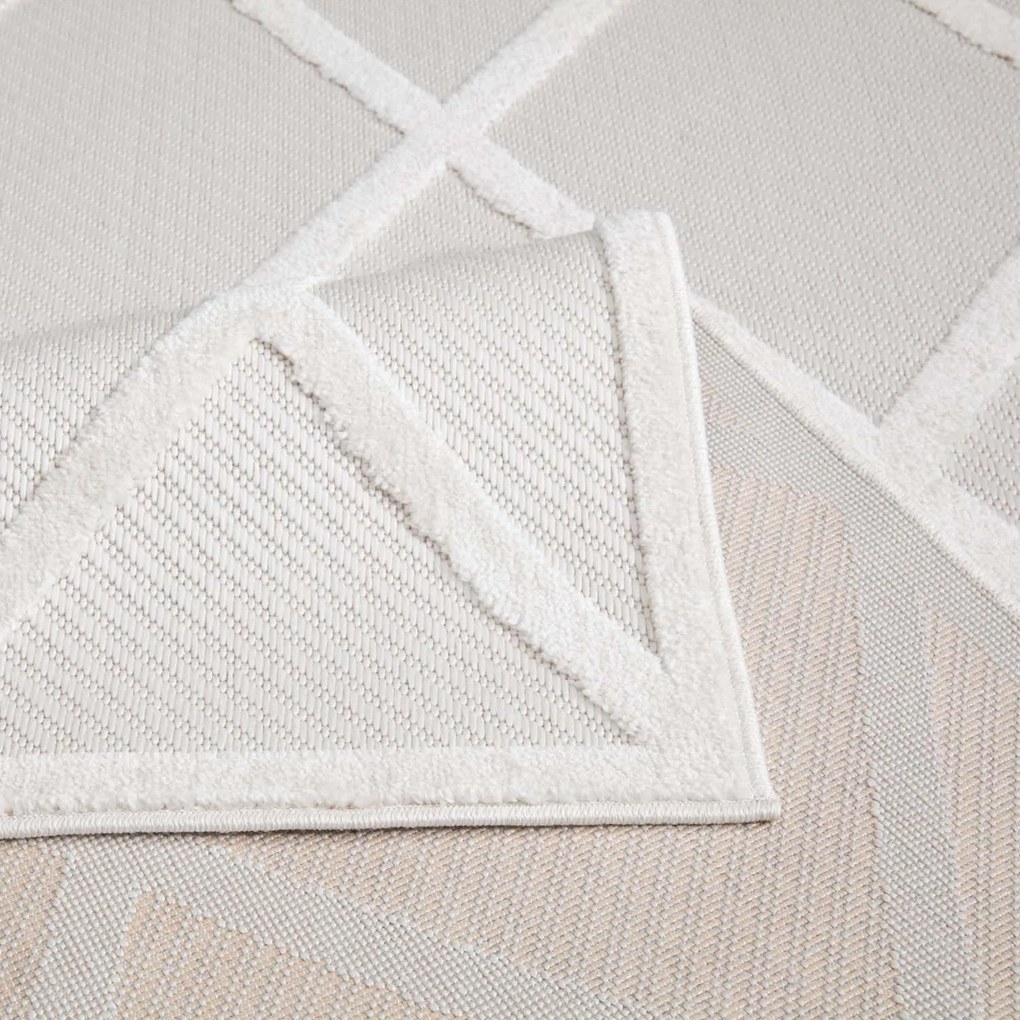 Dekorstudio Terasový koberec SANTORINI - 457 krémový Rozmer koberca: 160x230cm