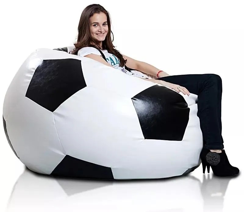 INTERMEDIC SK Sedací vak Sport XXXL, Ekokoža, 750l Farba: E17 - cappucino