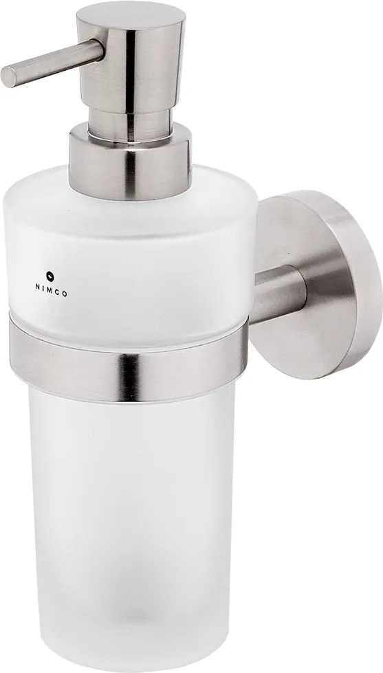 Nimco Dávkovač tekutého mydla, sklenený, pumpička nerez UNIX - UNM 13031W-T-10