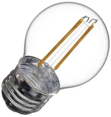 EMOS LED filamentová žiarovka, E27, Mini, 2W, 250lm, teplá biela
