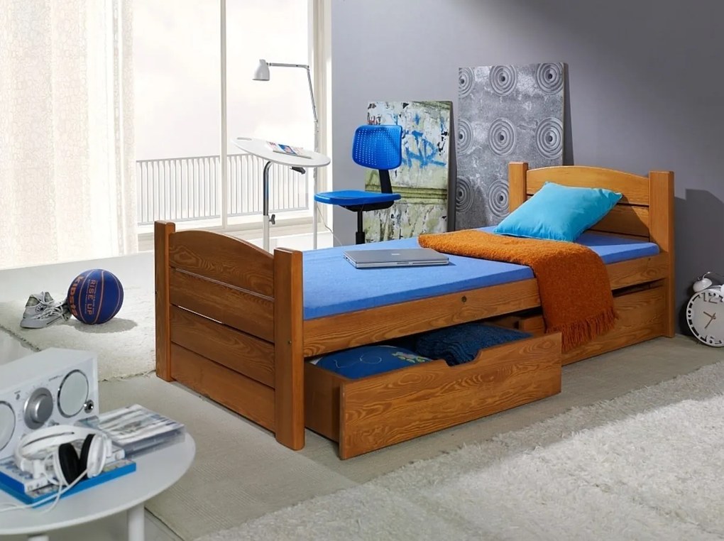 Detská posteľ Roma 180x80 cm - jelša 180x80 cm