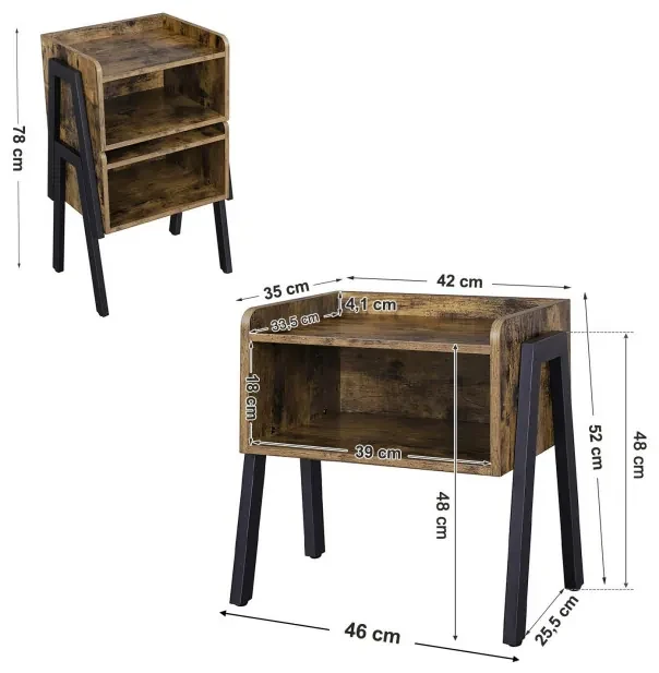 Odkladací stolík LET54X