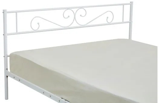 Kovová posteľ Bengrio 0601, Rozmer postele: 160x200, Farby:: čierna