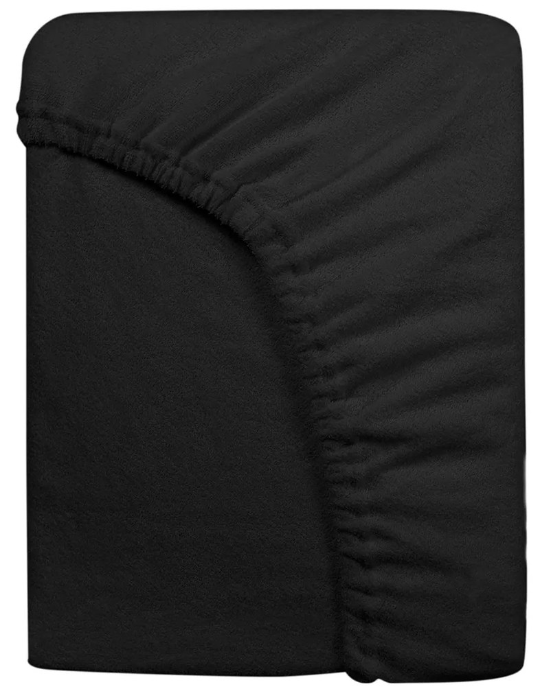 FROTÉ PRESTIERADLO 027/210 200X220 CM ČIERNE