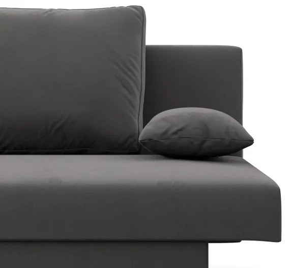 Pohovka NOLA rozkladacia, sivá