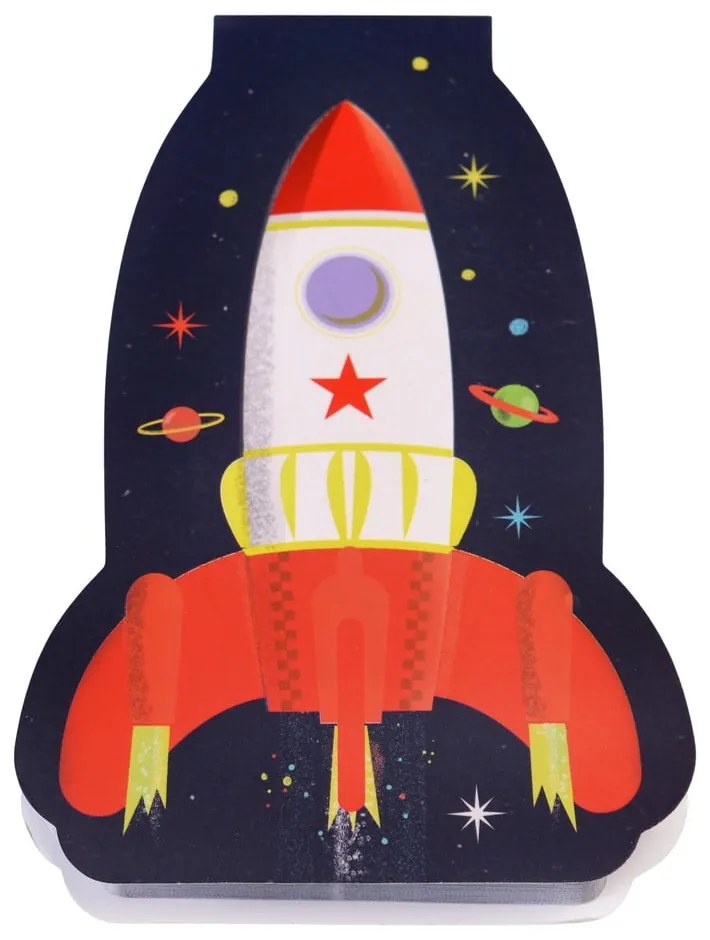 Poznámkové samolepky Space Age - Rex London