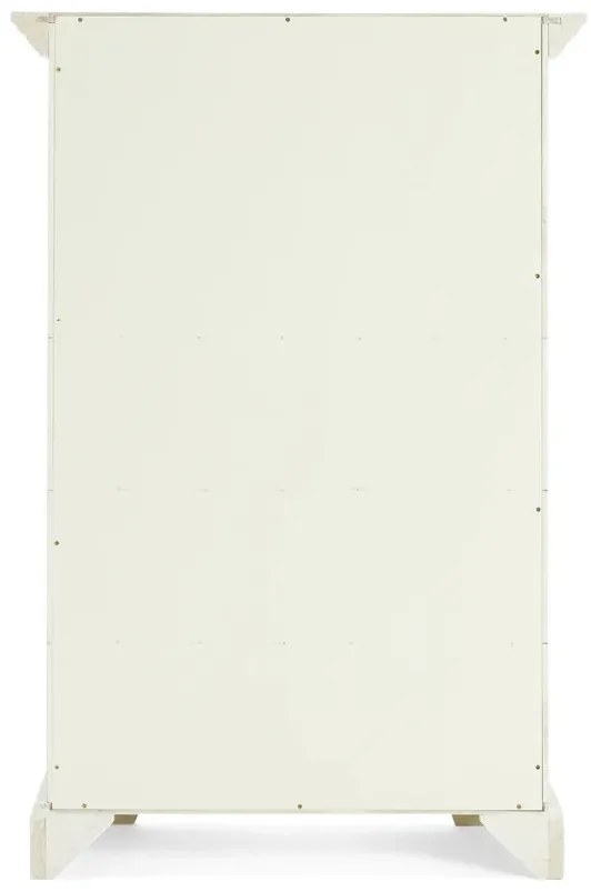 furniture-nabytek.cz - Masívna komoda Catana biela z borovice a MDF, lakovaná – 75×44×115 cm