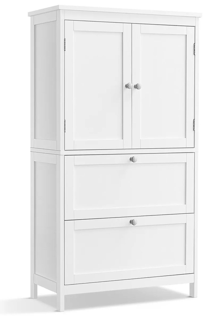 Kúpeľňová skrinka LAVORANO 110x60 cm, biela