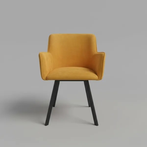 Jedálenská stolička AMELIA oranžová