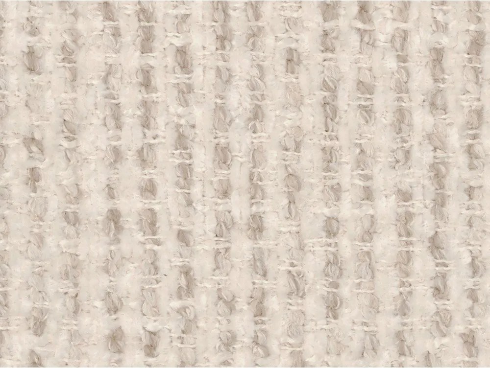 Béžová čalúnená dvojlôžková posteľ s úložným priestorom s roštom 200x200 cm Solange – Micadoni