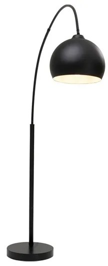 Deal stojaca lampa čierna 175 cm