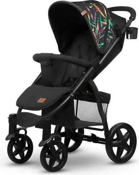 Lionelo - Športový kočík ANNET PLUS čierny