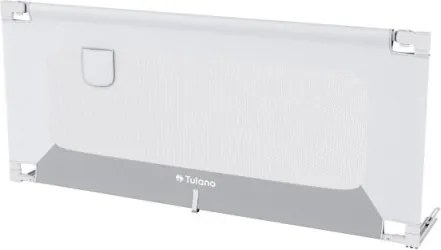 Bezpečnostná zábrana na posteľ Cover 46 biela / sivá 160 cm