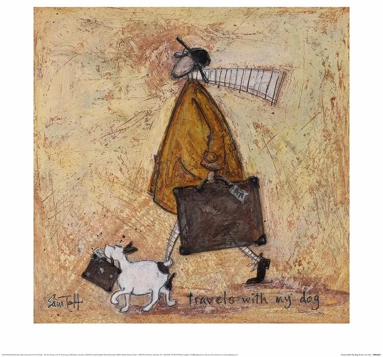 Umelecká tlač Sam Toft - Travels With The Dog