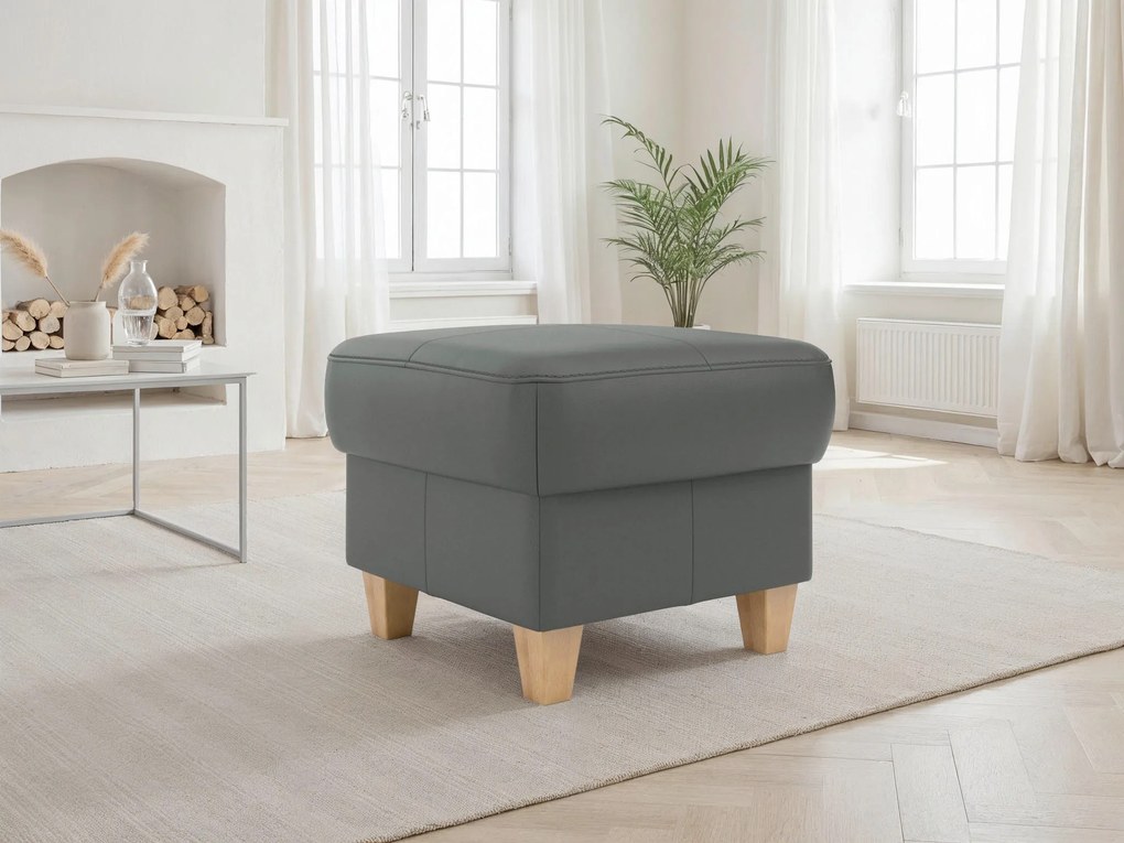 XXXLutz TABURETKA, koža, 58/48/58 cm Sit & More - Kreslá - 0001440332J0