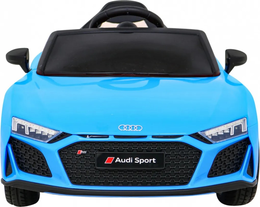 Ramiz Audi R8 LIFT Auto na batérie modré + diaľkové ovládanie + EVA kolesá + MP3 + LED