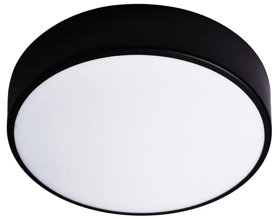 TEMAR Prisadené stropné osvetlenie CLEO, 3xE27, 40W, 40cm, okrúhle, čierne