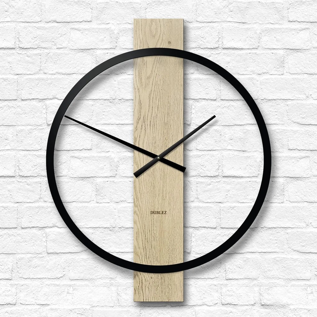 DUBLEZ | Minimalistické nástenné hodiny - Circle Line