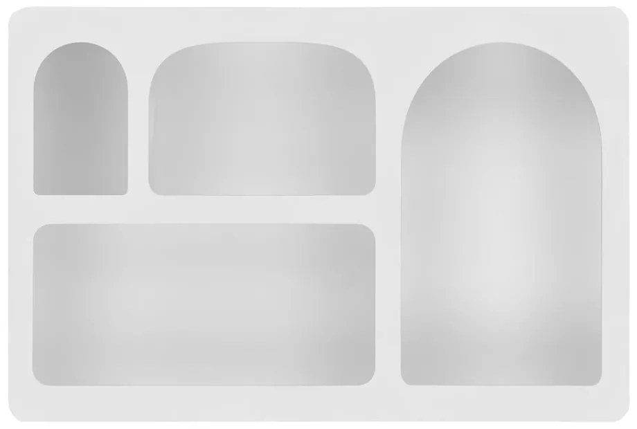 Biela poschodová polica 60 cm Bryne – House Nordic