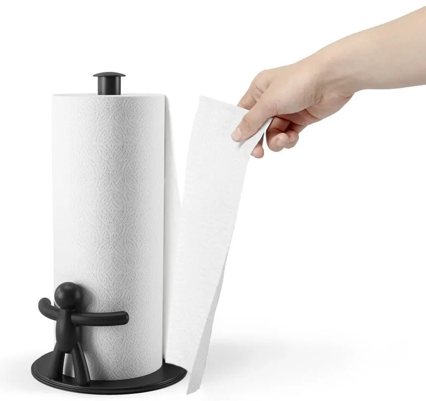 Oceľový držiak na kuchynské utierky ø 19 cm Buddy – Umbra