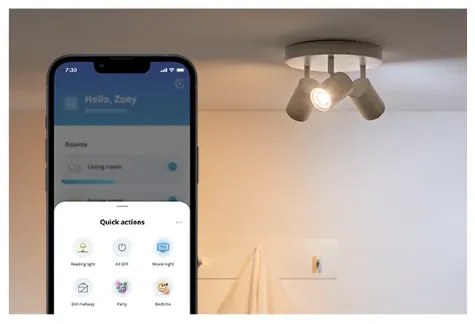 Philips Wiz Tunable white 8720169076709 LED žiarovka GU10 PAR16 4,7W/345lm 2700-6500K 2-set