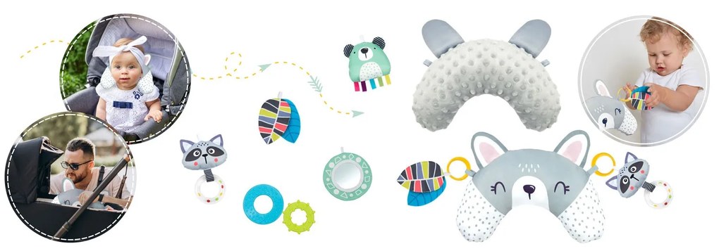 Edukačná podložka 110 x 100 cm Ricokids 7350 - králik