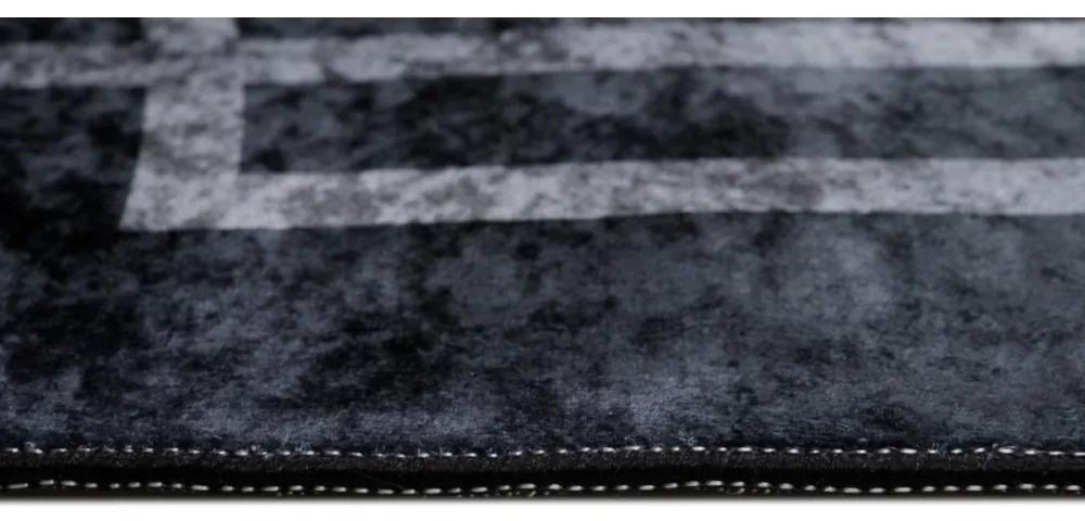 Kusový koberec Edalo čierny 160x229cm