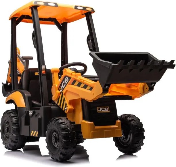 LEAN CARS JCB akumulátorové rýpadlo s lyžicou žlté