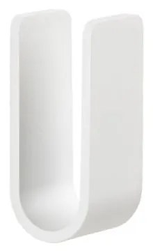 Biely nástenný kovový háčik Ume – Zone