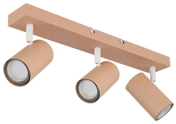 Globo 57911-3P - Bodové svietidlo ROBBY 3xGU10/25W/230V oranžová