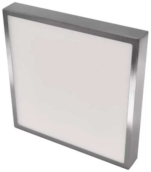 LED Stropné svietidlo LED/28,5W/230V 3000/3500/4000K 30x30 cm chróm