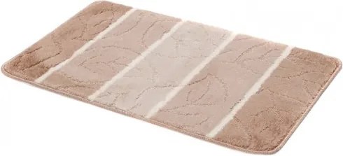 Kúpeľňový koberček MULTI A5019 list - béžový