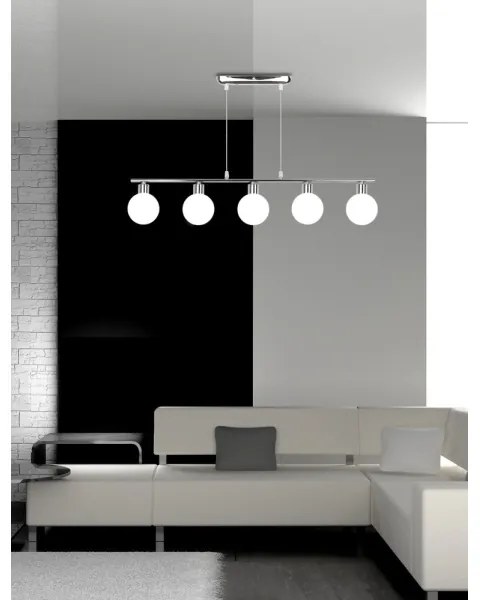 Luster na lanku ODEN 5xG9/40W/230V