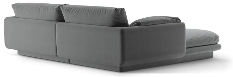 Tmavosivá rohová pohovka (pravý roh) Torino – Micadoni Home