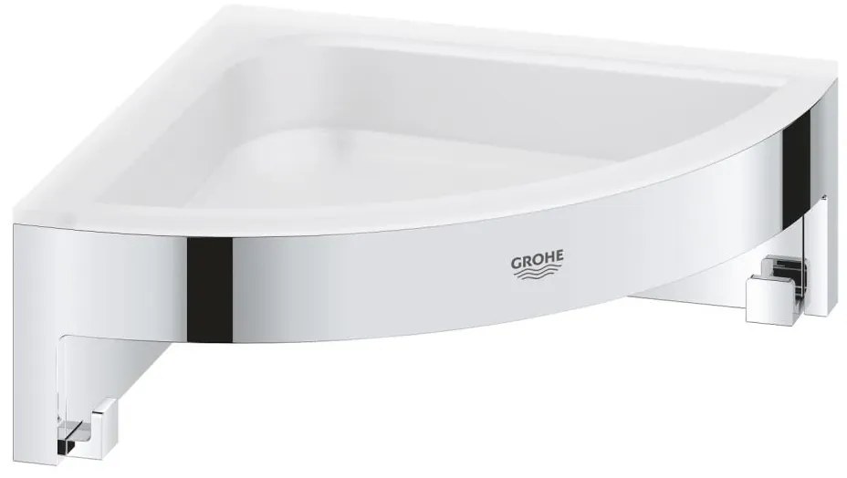 GROHE 41106000 - Rohová sprchová polička START CUBE 16 cm lesklý chróm