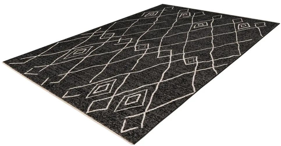 Lalee Kusový koberec Agadir 502 Graphite Rozmer koberca: 160 x 230 cm