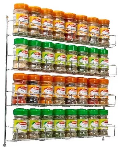 Goodhome Poschodová polica na korenie na kuchynské dvierka, DATIL