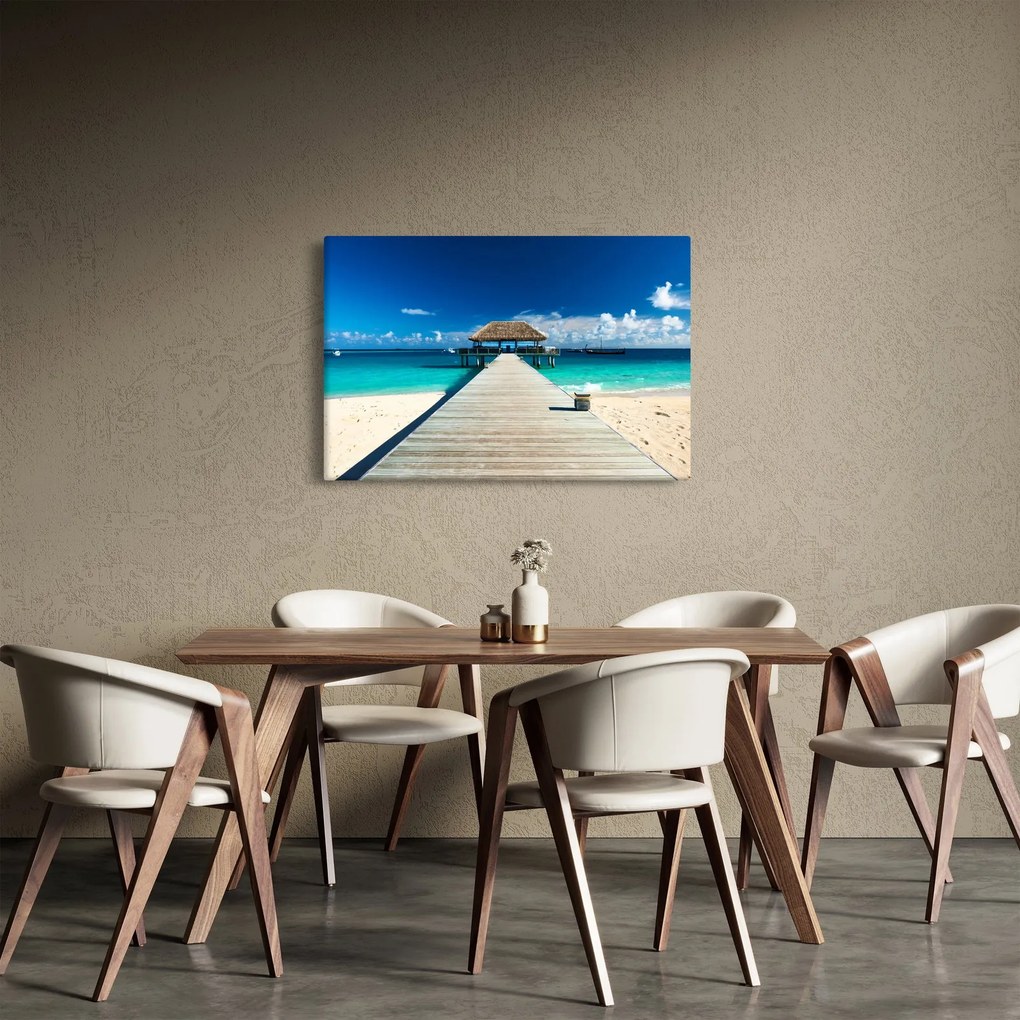 Obraz - Mólo (90x60 cm)