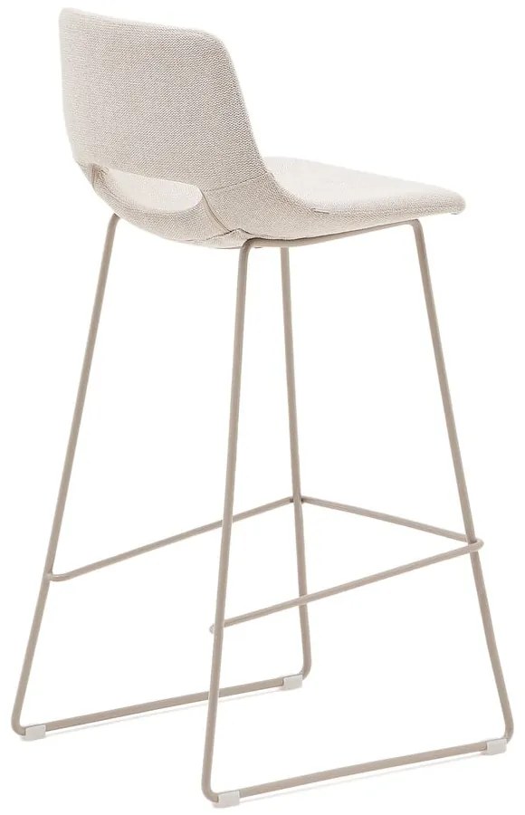 Béžová barová stolička (výška sedadla 76 cm) Zahara – Kave Home