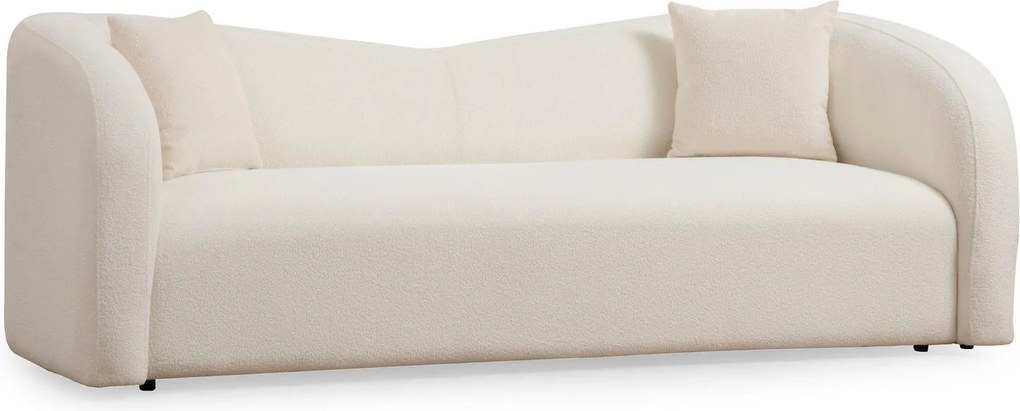 Pohovka trojsedačka Asenotto (krémová)