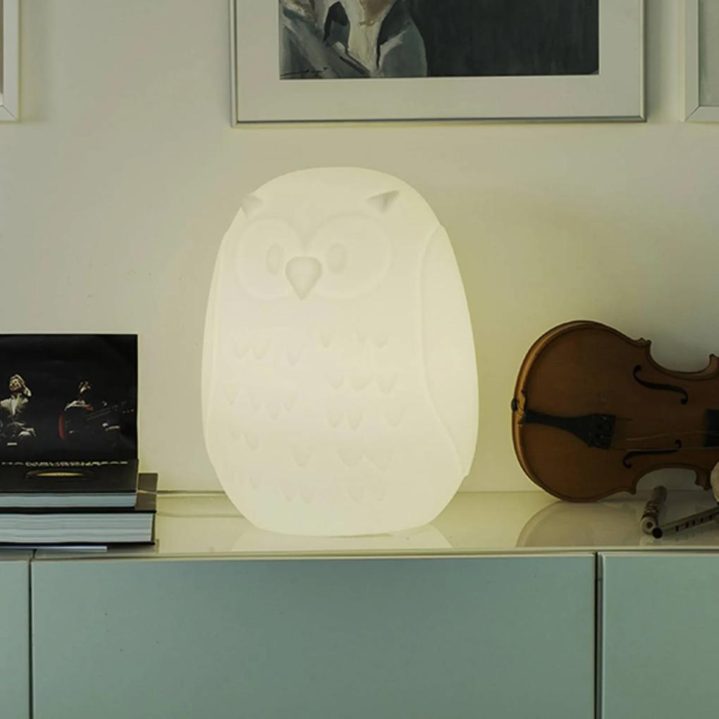 Newgarden Gufo stolová LED lampa, výška 40 cm