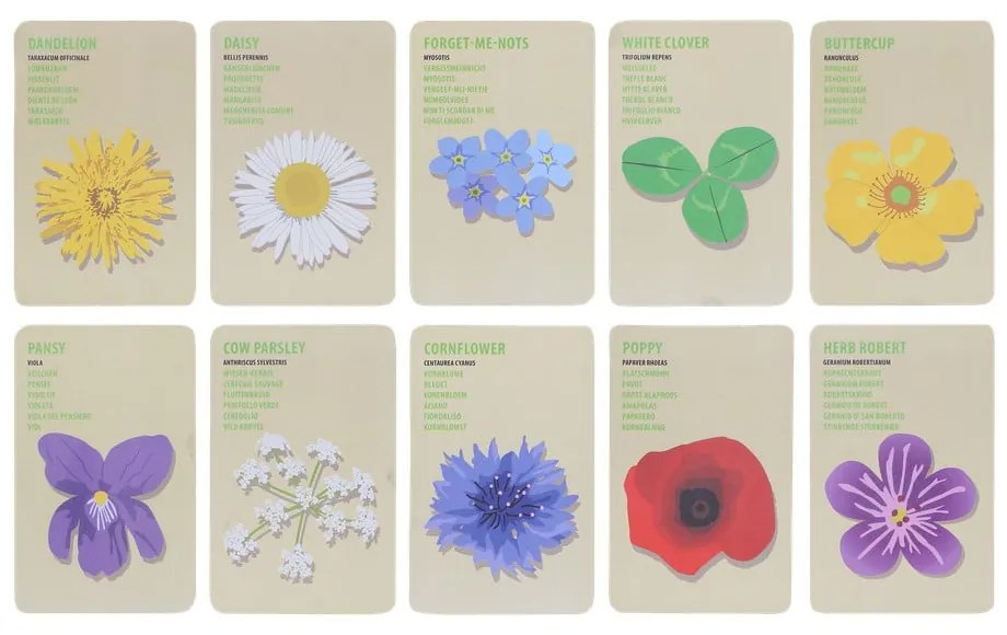 Vonkajšia hra Explorer Bag: Flowers – Esschert Design